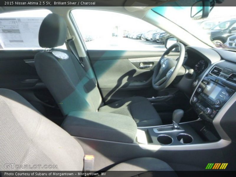 Brilliant Silver / Charcoal 2015 Nissan Altima 2.5 SV