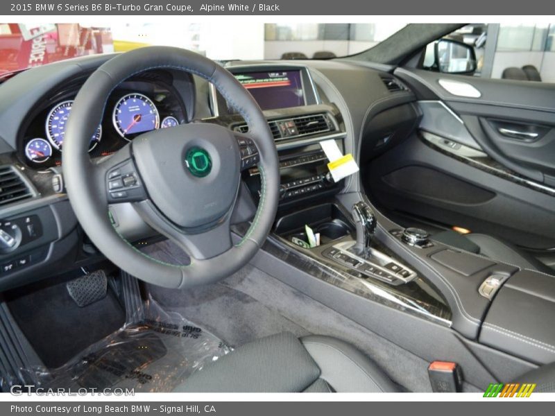 Black Interior - 2015 6 Series B6 Bi-Turbo Gran Coupe 