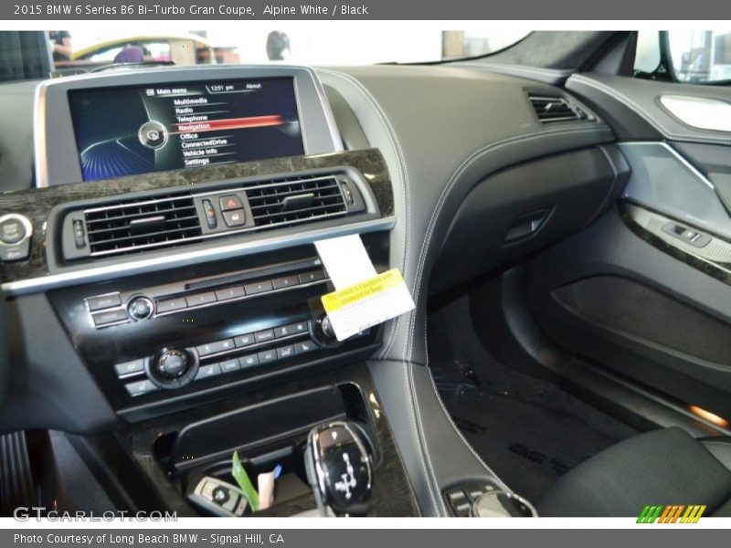 Dashboard of 2015 6 Series B6 Bi-Turbo Gran Coupe