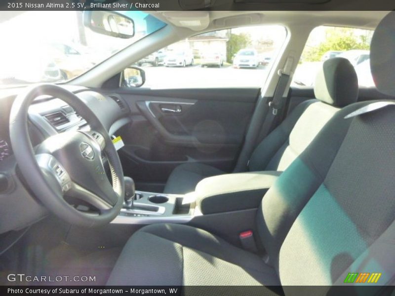 Brilliant Silver / Charcoal 2015 Nissan Altima 2.5 SV