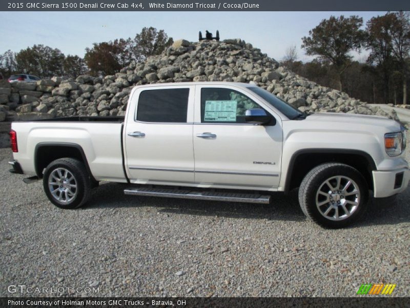  2015 Sierra 1500 Denali Crew Cab 4x4 White Diamond Tricoat