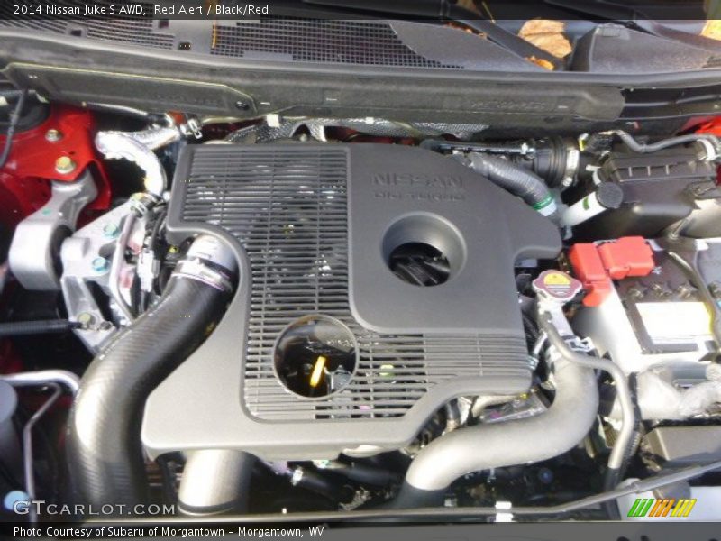 Red Alert / Black/Red 2014 Nissan Juke S AWD