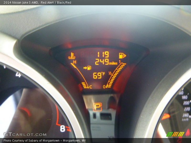 Red Alert / Black/Red 2014 Nissan Juke S AWD