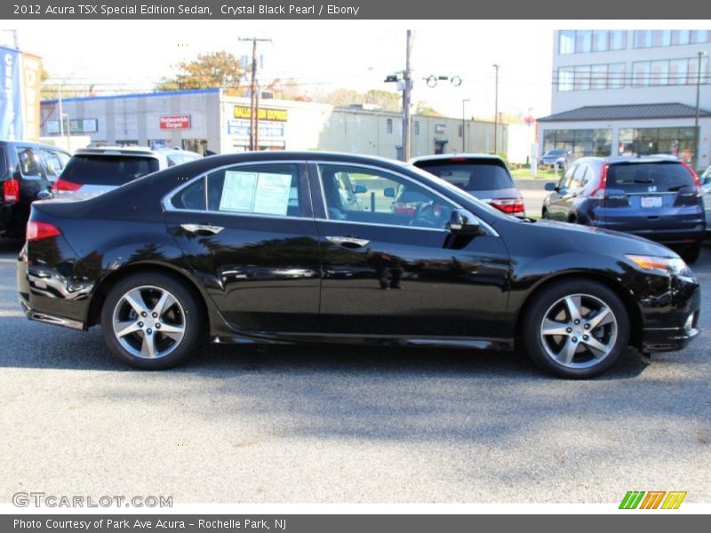 Crystal Black Pearl / Ebony 2012 Acura TSX Special Edition Sedan