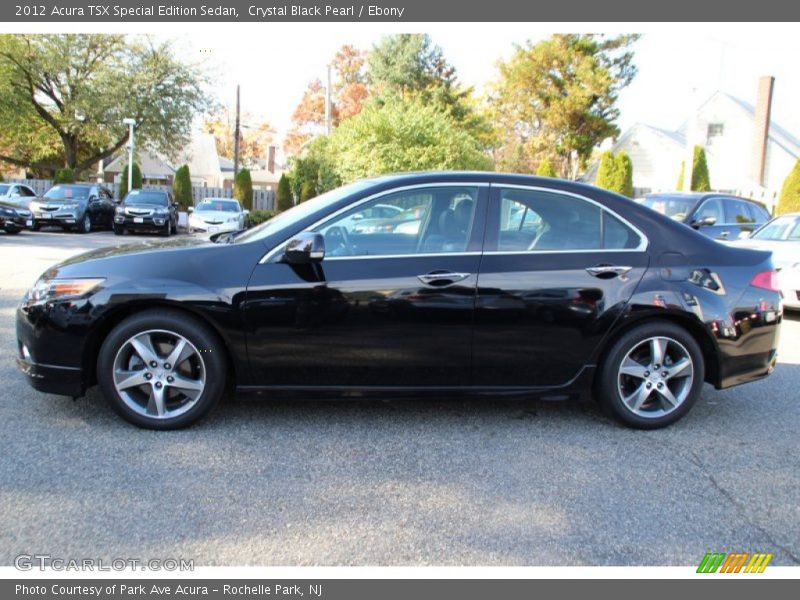 Crystal Black Pearl / Ebony 2012 Acura TSX Special Edition Sedan
