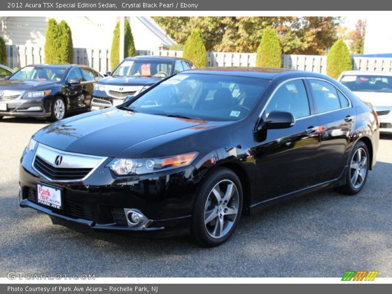 Crystal Black Pearl / Ebony 2012 Acura TSX Special Edition Sedan