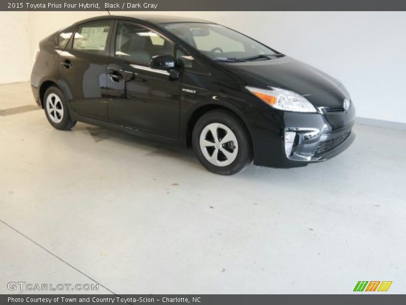 Black / Dark Gray 2015 Toyota Prius Four Hybrid