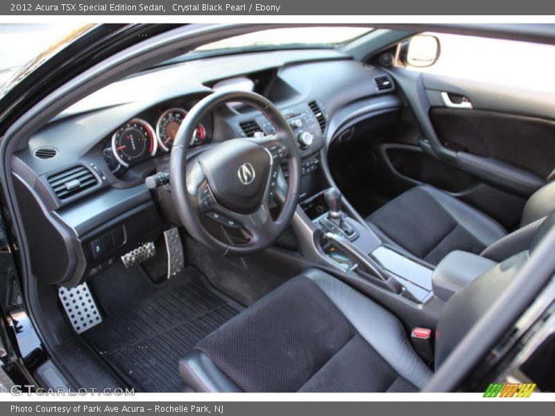 Crystal Black Pearl / Ebony 2012 Acura TSX Special Edition Sedan