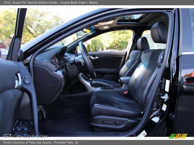 Crystal Black Pearl / Ebony 2012 Acura TSX Special Edition Sedan