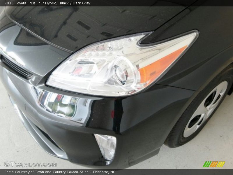 Black / Dark Gray 2015 Toyota Prius Four Hybrid