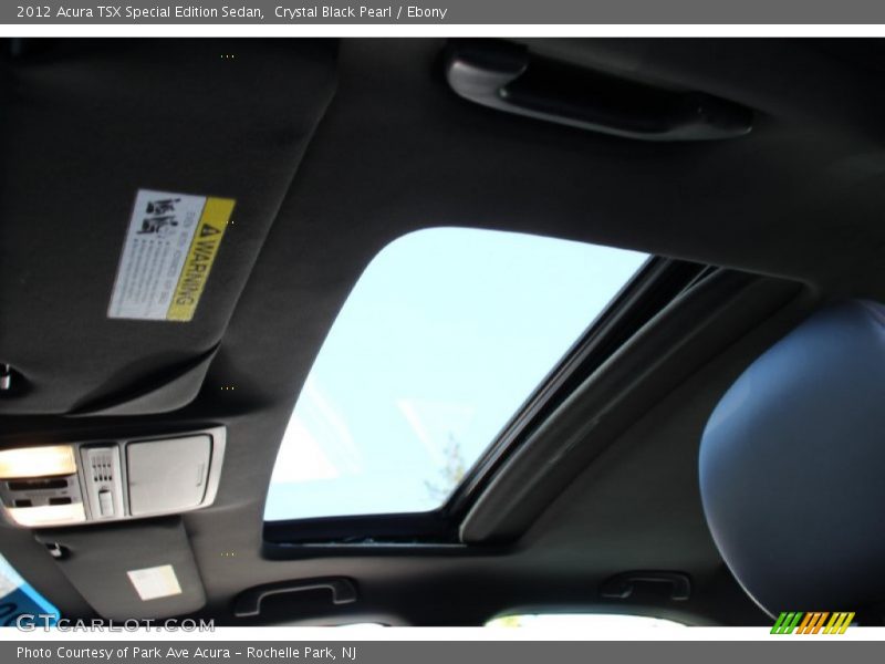 Crystal Black Pearl / Ebony 2012 Acura TSX Special Edition Sedan