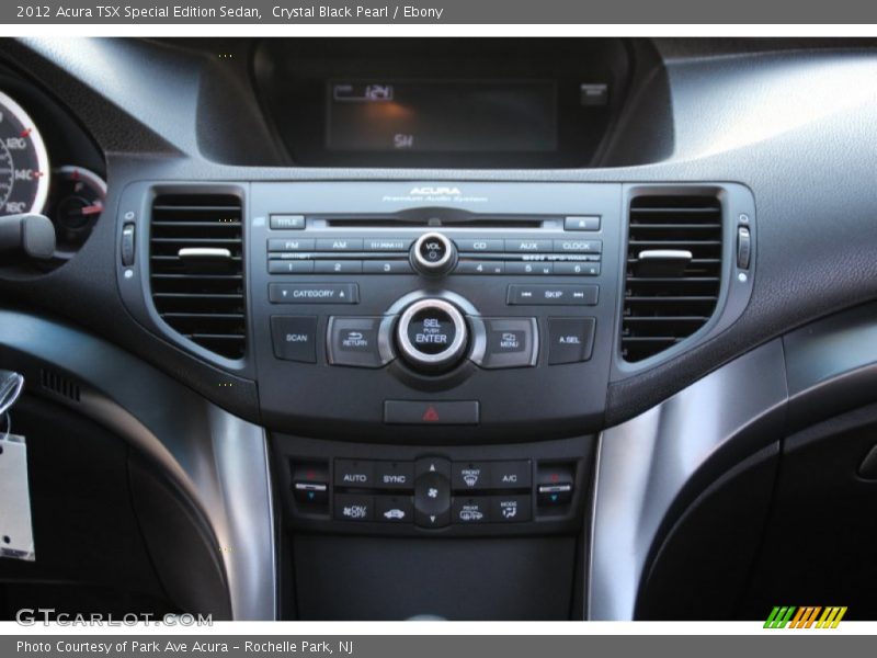 Crystal Black Pearl / Ebony 2012 Acura TSX Special Edition Sedan