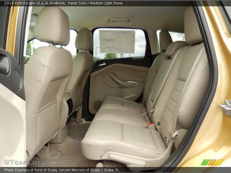 Karat Gold / Medium Light Stone 2014 Ford Escape SE 2.0L EcoBoost