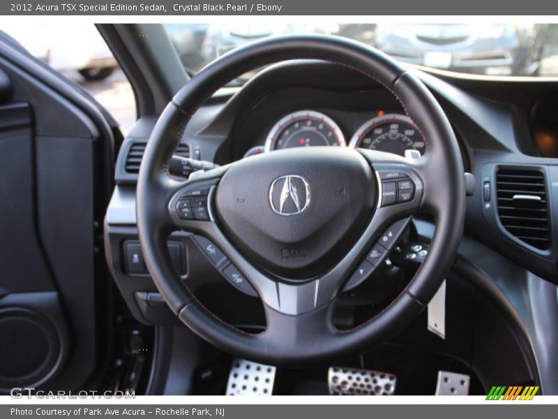 Crystal Black Pearl / Ebony 2012 Acura TSX Special Edition Sedan
