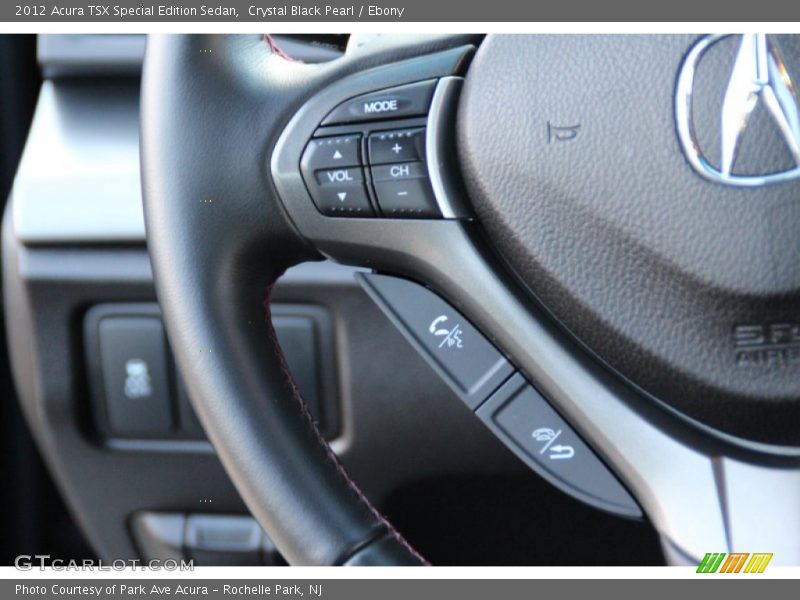 Crystal Black Pearl / Ebony 2012 Acura TSX Special Edition Sedan