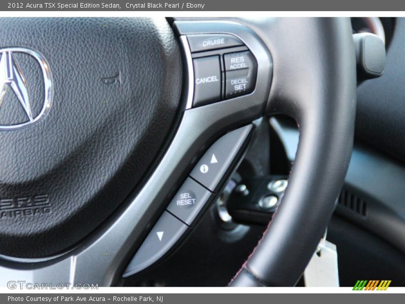 Crystal Black Pearl / Ebony 2012 Acura TSX Special Edition Sedan