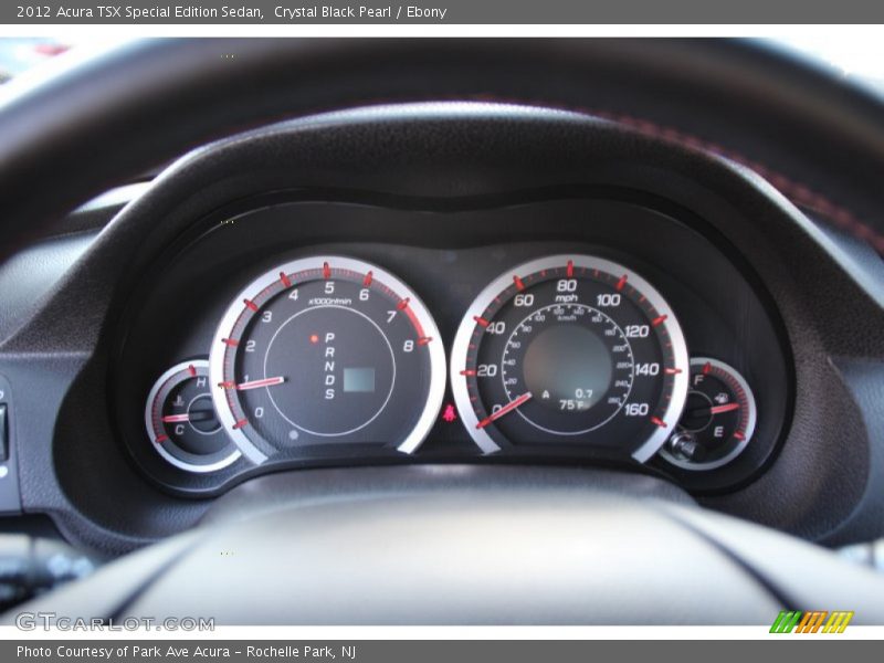 Crystal Black Pearl / Ebony 2012 Acura TSX Special Edition Sedan