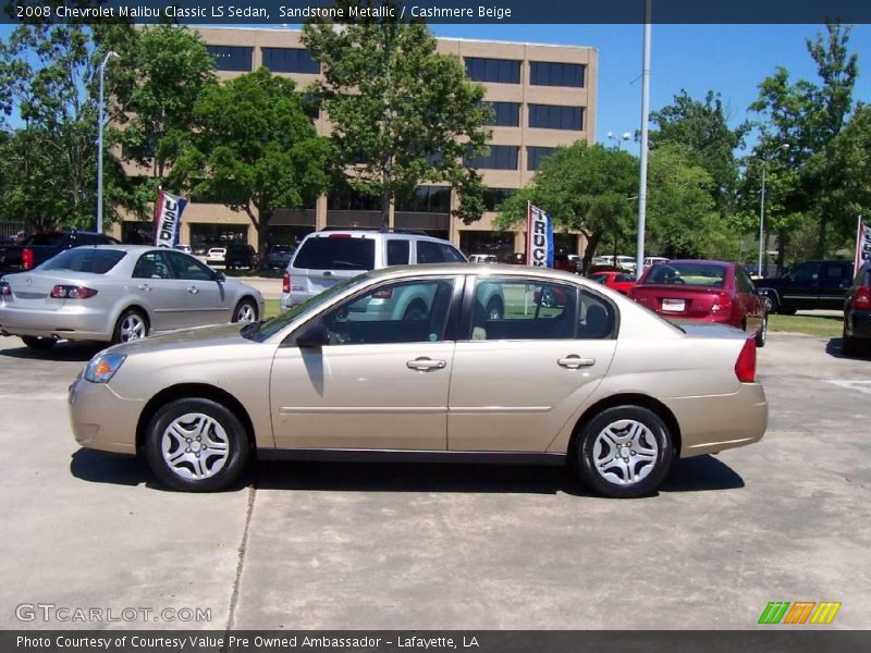 Sandstone Metallic / Cashmere Beige 2008 Chevrolet Malibu Classic LS Sedan