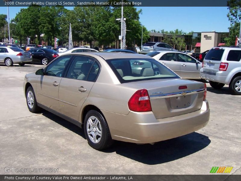 Sandstone Metallic / Cashmere Beige 2008 Chevrolet Malibu Classic LS Sedan