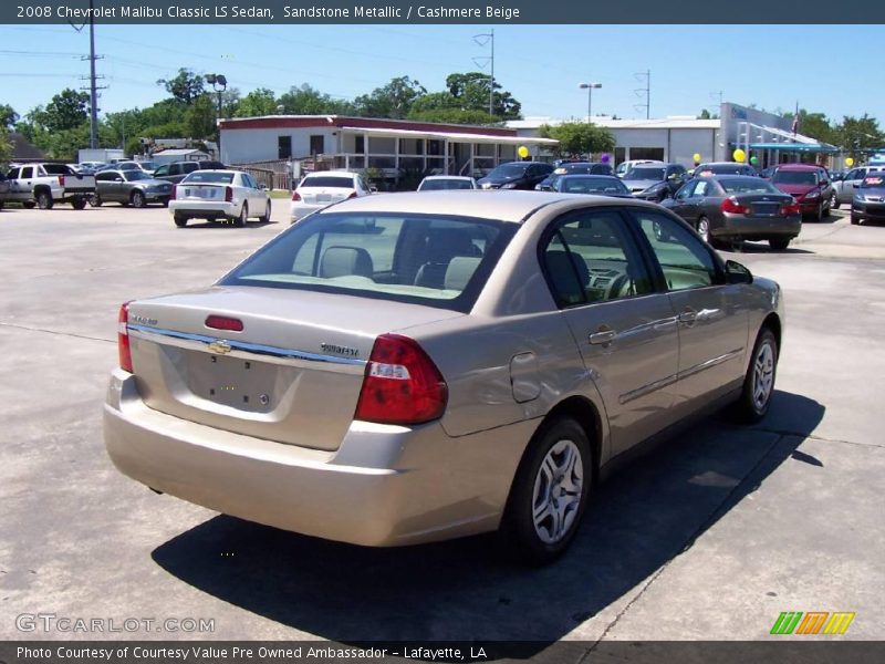 Sandstone Metallic / Cashmere Beige 2008 Chevrolet Malibu Classic LS Sedan