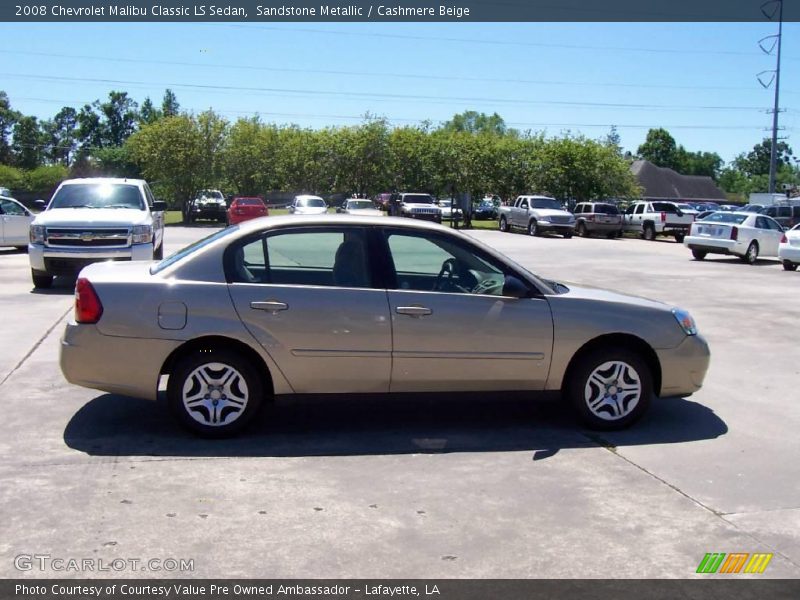 Sandstone Metallic / Cashmere Beige 2008 Chevrolet Malibu Classic LS Sedan