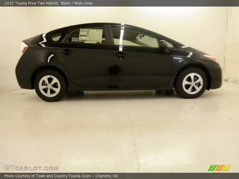 Black / Misty Gray 2015 Toyota Prius Two Hybrid