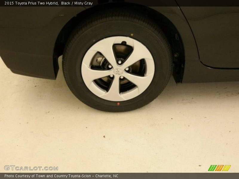 Black / Misty Gray 2015 Toyota Prius Two Hybrid