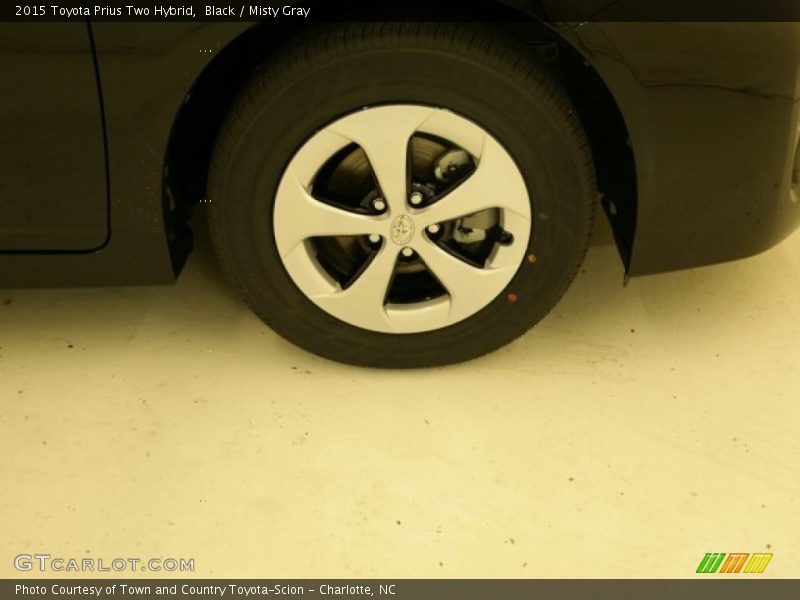 Black / Misty Gray 2015 Toyota Prius Two Hybrid