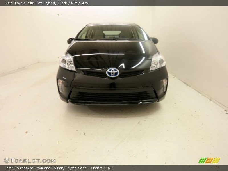 Black / Misty Gray 2015 Toyota Prius Two Hybrid