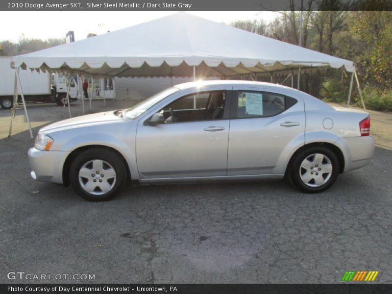 Silver Steel Metallic / Dark Slate Gray 2010 Dodge Avenger SXT