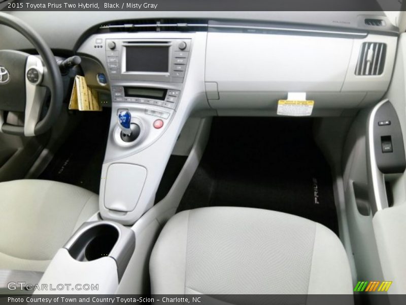Black / Misty Gray 2015 Toyota Prius Two Hybrid
