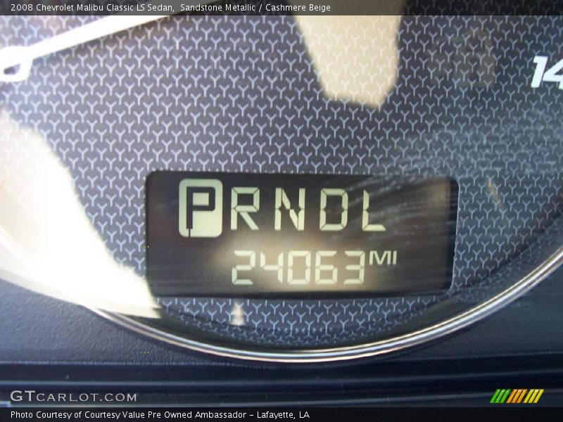 Sandstone Metallic / Cashmere Beige 2008 Chevrolet Malibu Classic LS Sedan
