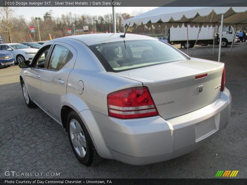 Silver Steel Metallic / Dark Slate Gray 2010 Dodge Avenger SXT