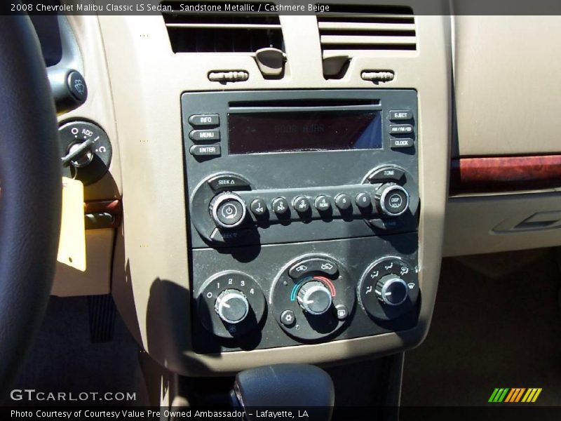 Sandstone Metallic / Cashmere Beige 2008 Chevrolet Malibu Classic LS Sedan