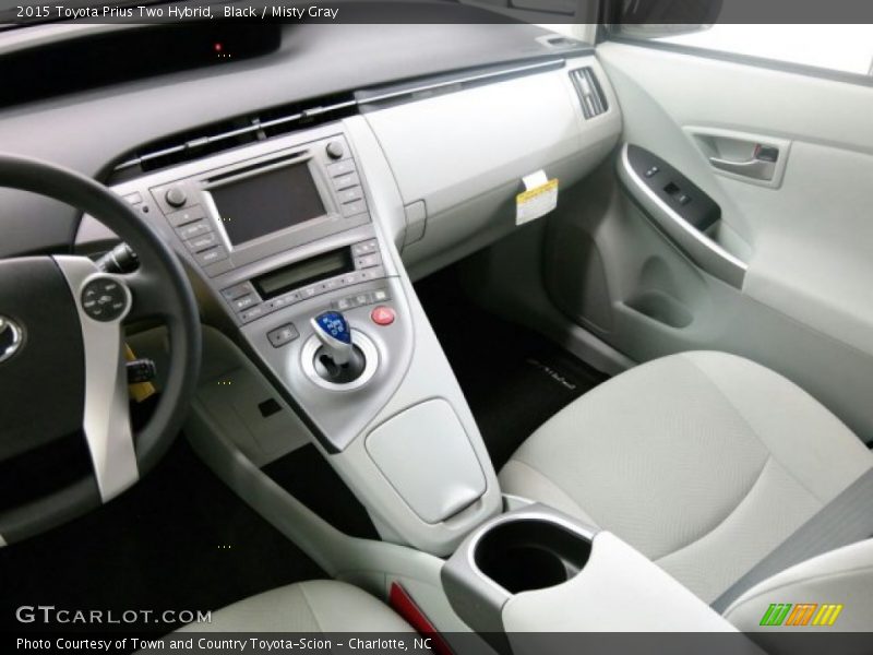 Black / Misty Gray 2015 Toyota Prius Two Hybrid