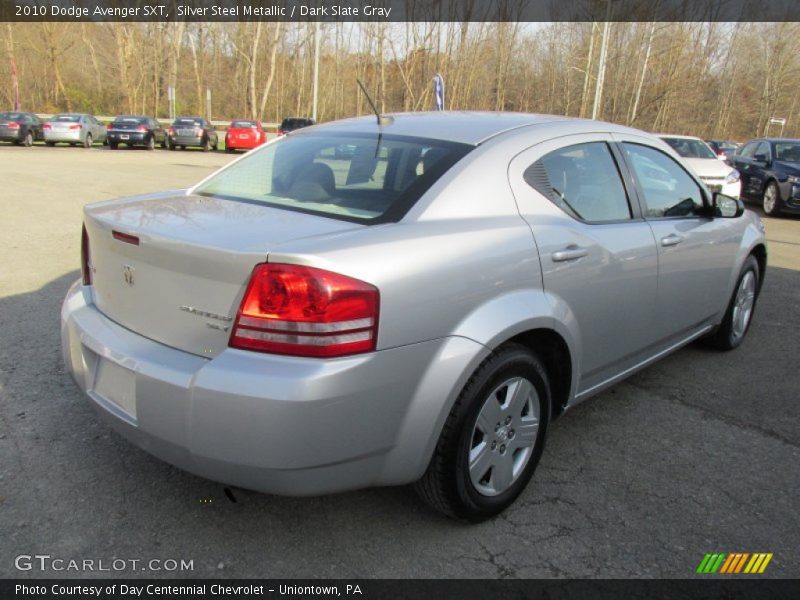 Silver Steel Metallic / Dark Slate Gray 2010 Dodge Avenger SXT
