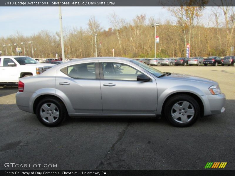 Silver Steel Metallic / Dark Slate Gray 2010 Dodge Avenger SXT