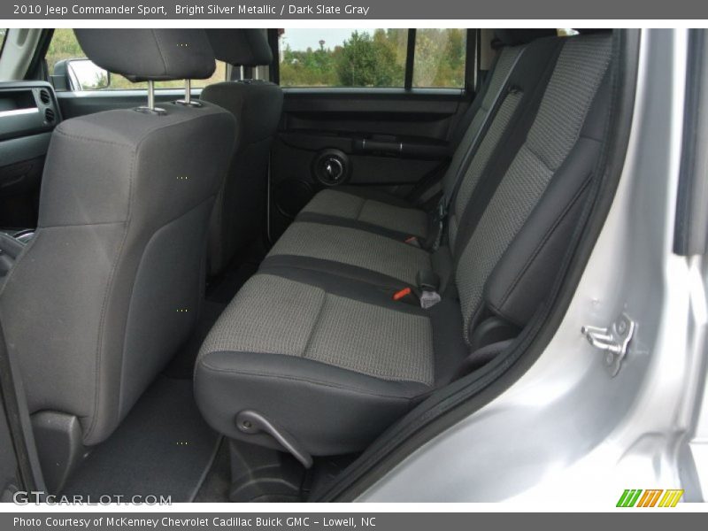 Bright Silver Metallic / Dark Slate Gray 2010 Jeep Commander Sport
