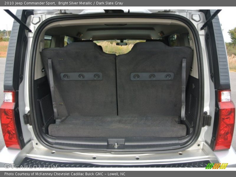 Bright Silver Metallic / Dark Slate Gray 2010 Jeep Commander Sport