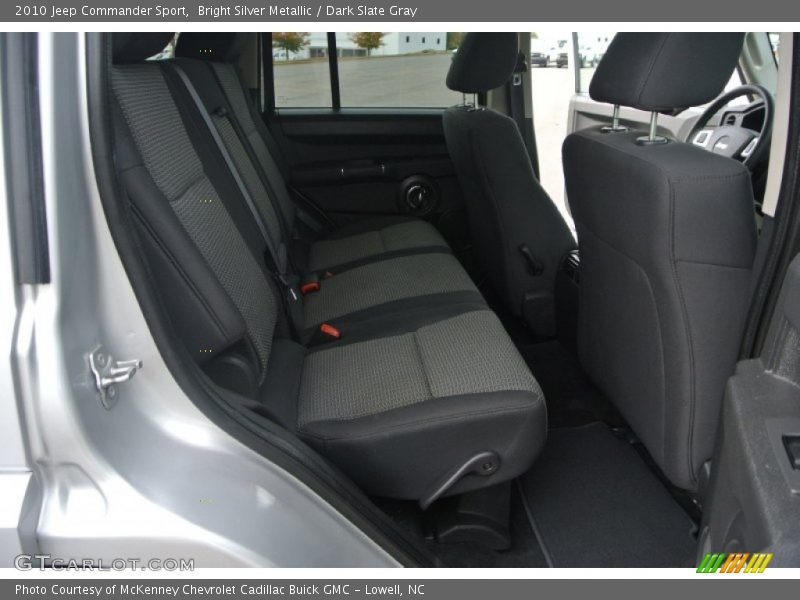 Bright Silver Metallic / Dark Slate Gray 2010 Jeep Commander Sport