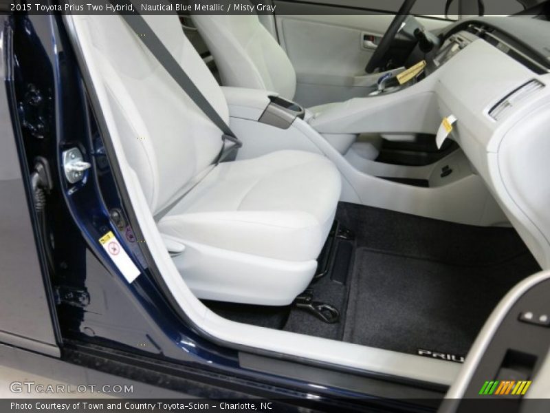 Nautical Blue Metallic / Misty Gray 2015 Toyota Prius Two Hybrid