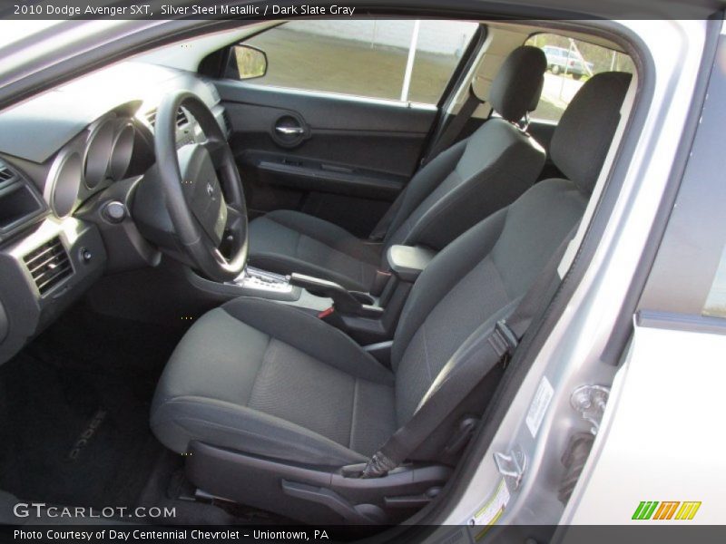 Silver Steel Metallic / Dark Slate Gray 2010 Dodge Avenger SXT
