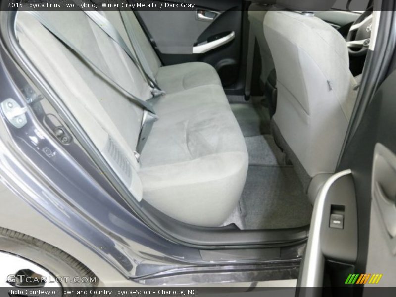 Winter Gray Metallic / Dark Gray 2015 Toyota Prius Two Hybrid