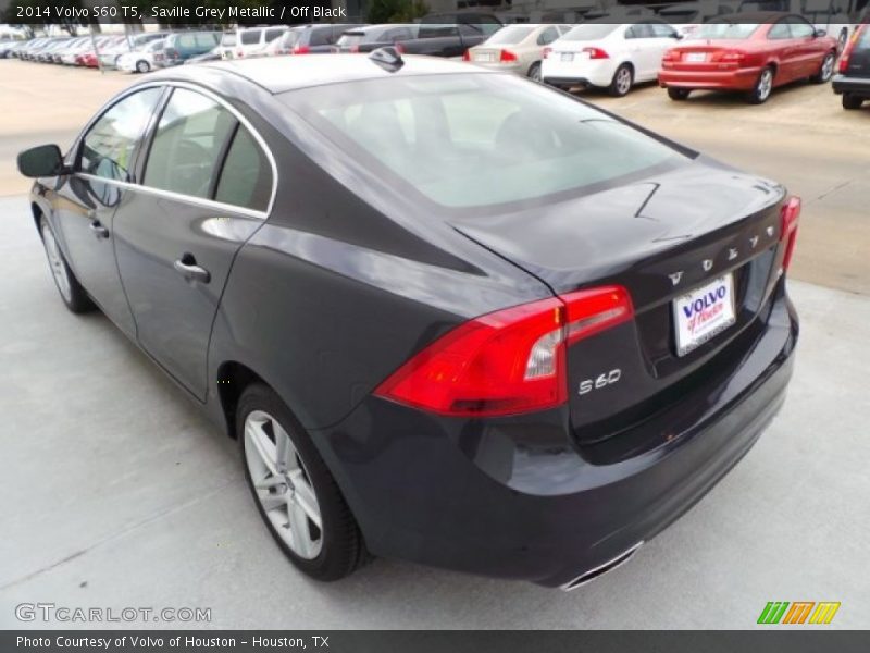 Saville Grey Metallic / Off Black 2014 Volvo S60 T5