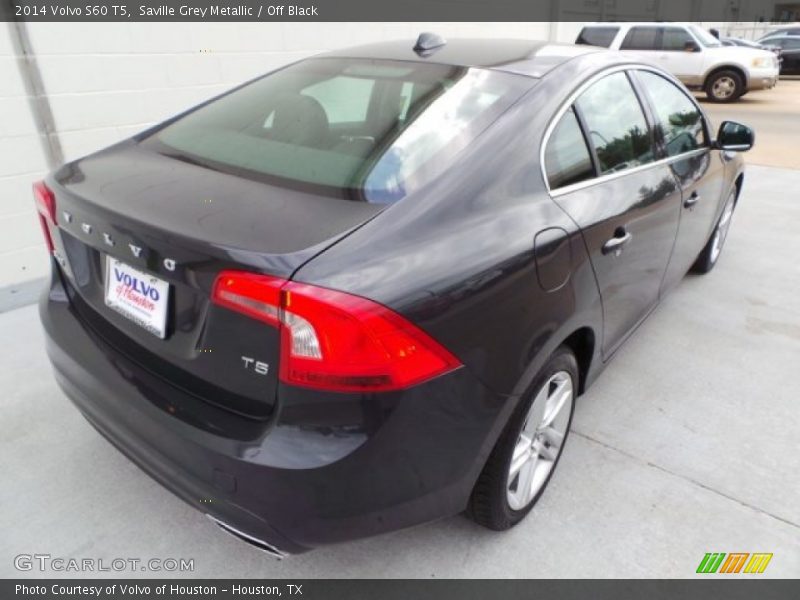 Saville Grey Metallic / Off Black 2014 Volvo S60 T5