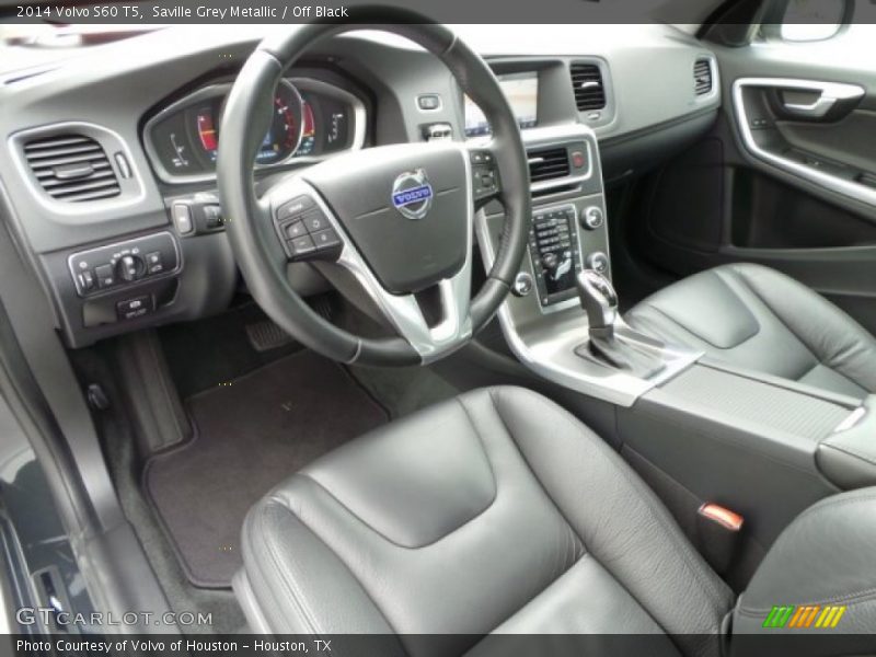  2014 S60 T5 Off Black Interior