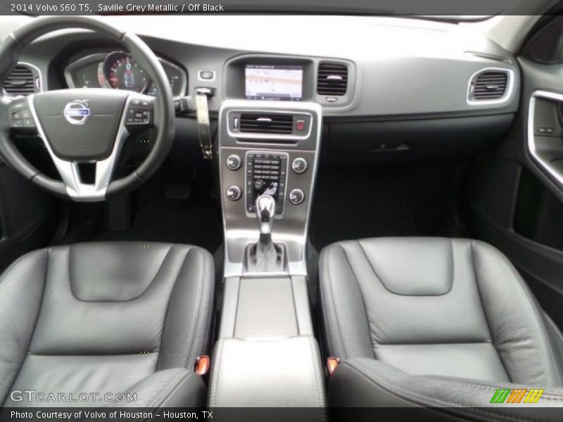 Saville Grey Metallic / Off Black 2014 Volvo S60 T5