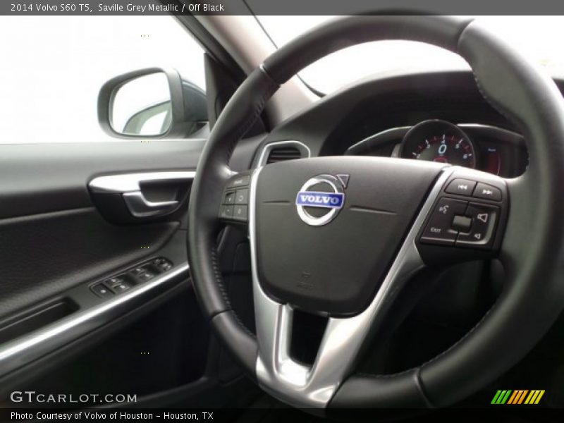 Saville Grey Metallic / Off Black 2014 Volvo S60 T5