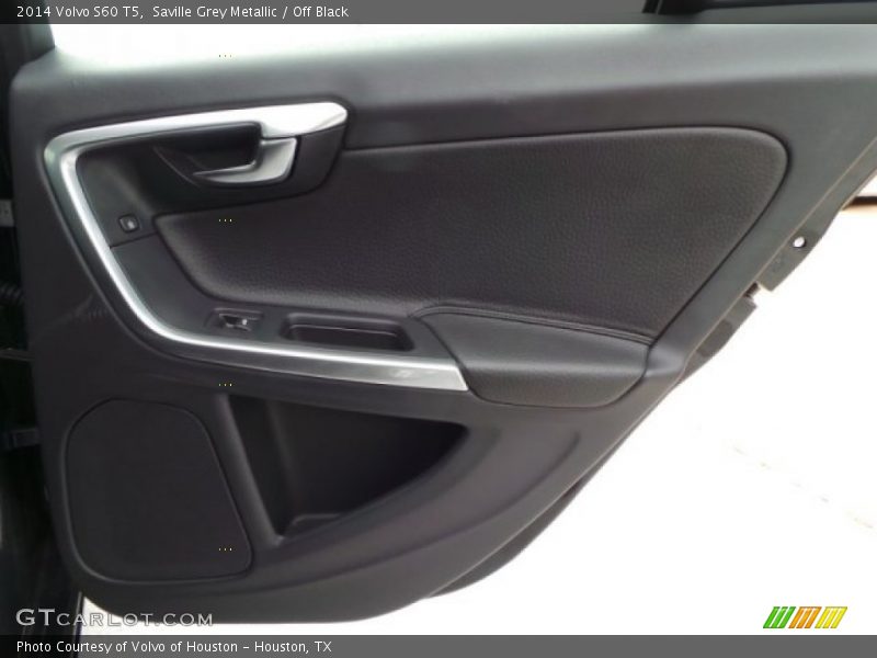 Saville Grey Metallic / Off Black 2014 Volvo S60 T5