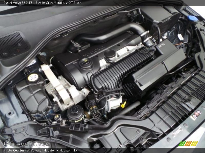 Saville Grey Metallic / Off Black 2014 Volvo S60 T5